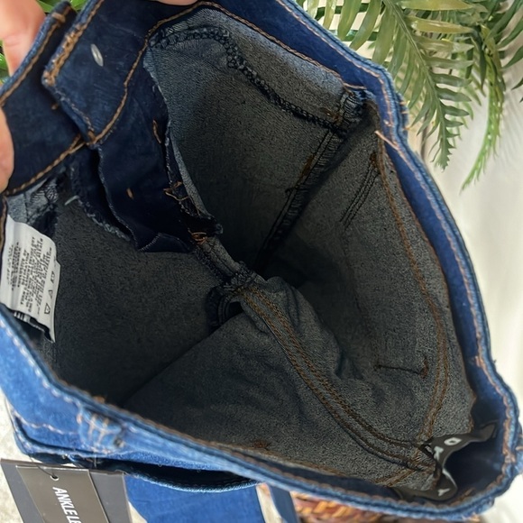 Brand New DKNY Girls Skinny Jeans Laguna Blue Ankle Length Stretch - Picture 15 of 16